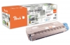 Peach Toner Cartridge cyan, compatible with  OKI 44318607