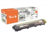 Peach tonercartridge geel, compatibel met  Brother TN-242Y