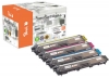 Peach combipakket, compatibel met  Brother TN-242, TN-246