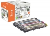 Peach combipakket, compatibel met  Brother TN-242