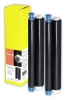 2 rouleaux de papier transfert thermique Peach, compatibles avec  Panasonic KX-FA55X