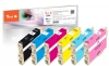 Peach Multi Pack, compatible with  Epson T0487, C13T04874010