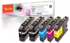 Multipack Plus Peach compatible avec  Brother LC-127XLVALBP