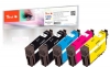 Peach Spar Pack Plus Tintenpatronen, kompatibel zu  Epson No. 16XL, C13T16364010