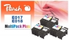 Peach Spar Pack Plus Tintenpatronen kompatibel zu  Epson T017, T018