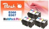 Peach Spar Pack Plus Tintenpatronen kompatibel zu  Epson T0661, T0670, C13T06624010