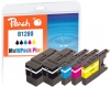 Peach Multipack Plus, XL, compatible avec  Brother LC-1280XLVALBP