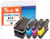 Multipack Peach, compatible avec  Brother LC-129VALBP