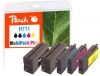 Peach Spar Pack Plus Tintenpatronen kompatibel zu  HP No. 711, CZ129AE, CZ130AE, CZ131AE, CZ132AE