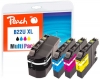 Multipack Peach, compatible avec  Brother LC-22UXL