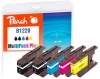 Peach Multi Pack Plus with chip, compatible with  Brother LC-1220