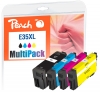 Peach Spar Pack Tintenpatronen kompatibel zu  Epson T3596, No. 35XL, C13T35964010