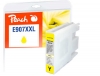 Peach Tintenpatrone XXL gelb kompatibel zu  Epson T9074, No. 907XXLY, C13T90744010