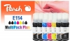 Multipack Plus Peach compatible avec  Epson No. 114