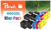Peach 10er-Pack Tintenpatronen kompatibel zu  HP No. 903XL, T6M15AE*4, T6M03AE*2, T6M07AE*2, T6M11AE*2