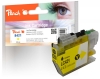 Cartouche d'encre Peach jaune, compatible avec  Brother LC-421Y