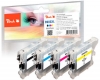 314203 - Paquete combinado  de Peach compatible con LC-985 Brother