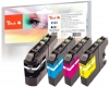 317209 - Paquete combinado  de Peach compatible con LC-123VALBP Brother