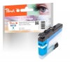 321168 - Cartucho de tinta de Peach cian compatible con LC-3233C Brother