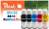 321285 - Peach Multipack Plus, compatible avec GT51, GT52, M0H57AE*2, M0H54AE, M0H55AE, M0H56A HP
