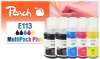 321323 - Pack combinado Plus de Peach compatible con No. 113, T06B1*2, T06B2, T06B3, T06B4 Epson