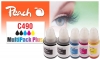 321337 - Pack combinado Plus de Peach compatible con GI-490 Canon