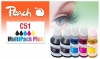 321684 - Pack combinado Plus de Peach compatible con GI-51 Canon