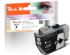 322169 - Cartucho de tinta negra de Peach compatible con LC-422BK Brother